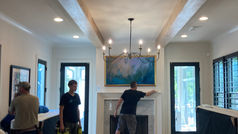 Timeless Elegance: White Oak Beams