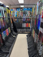 Many Different Brands of Ice Hockey Sticks