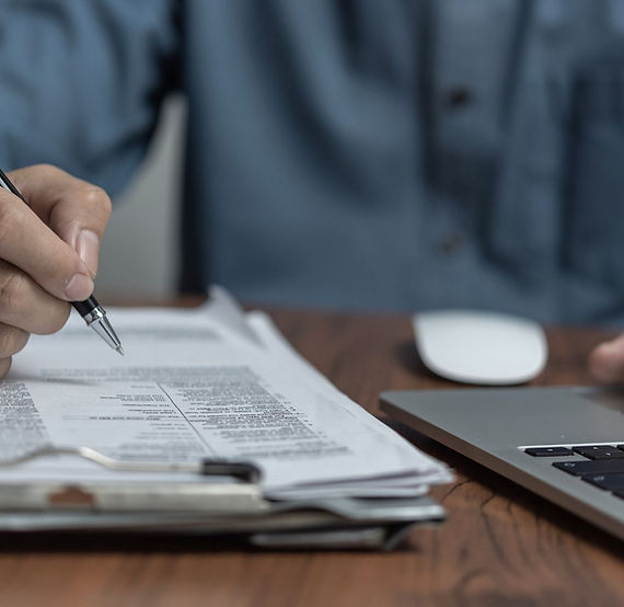 A Bethlehem Criminl Defense Lawyer Working on Legal Documents
