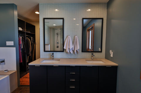 Bathroom Vanity With His & Hers Sinks