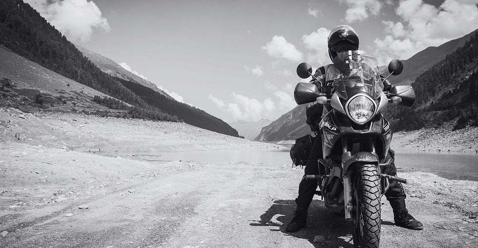 Motorcyclist Protected by Motorcycle Coverage
