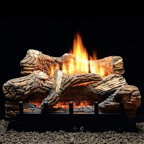 Faux Gas Fireplace Logs