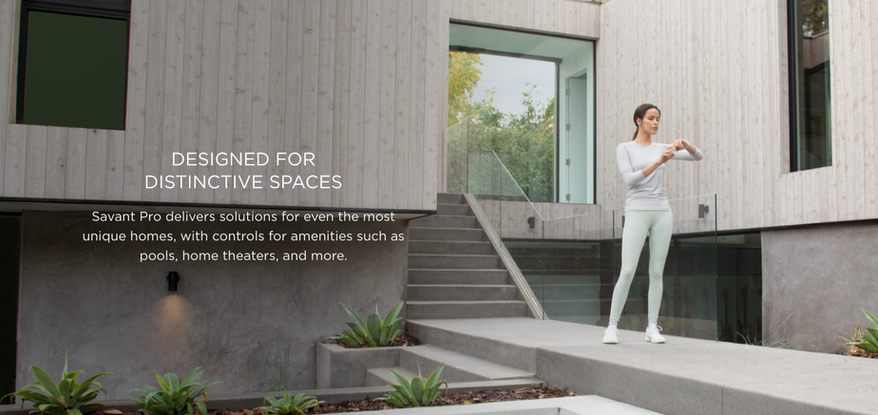 Savant Pro is Designed for Distinctive Spaces