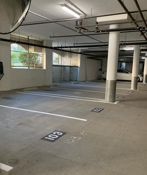 Numbered Parking Spaces
