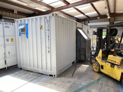 Our Dehumidification Kiln Used to Process Wood for Fabrication