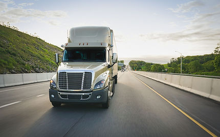 Trailer Hauling Cargo Across North Carolina