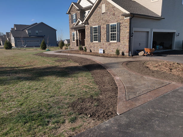 stamped concrete willow grove