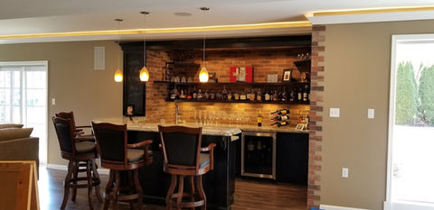 Home Bar Countertop