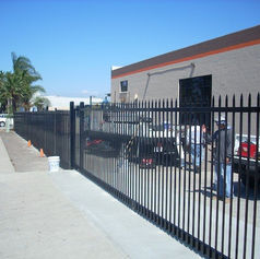Iron Security Fence