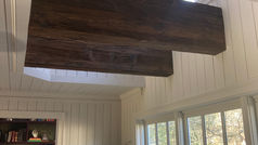 Stunning Mushroom Board Beams by Atlanta Specialty Woods