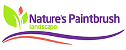 Nature's Paintbrush Landscape Logo