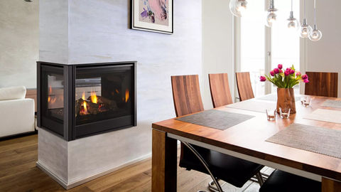 Dining Room Fireplace