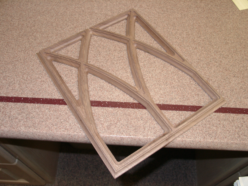 Woodwork Created Via Router Software