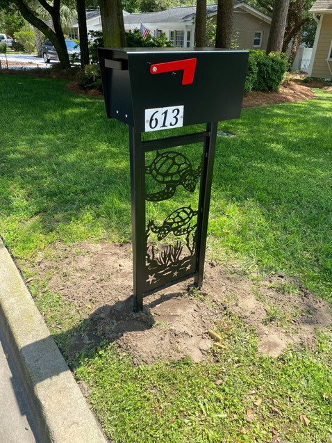 A Mailbox Created Using CNC Plasma-Cuts