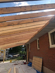 porch roof installation Hazelton pa