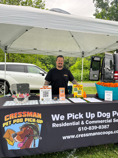 A Cressman Pet Poo Pick-Up Stand