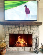 Floating Mantel Reclaimed