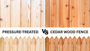 Pressure-Treated vs. Cedar: Which Wood Fence Is Right for Your Yard?