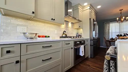 Custom Manufactured Kitchen Cabinets