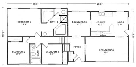 Split Level Houses | Modular Floor Plans | Deer View Homes