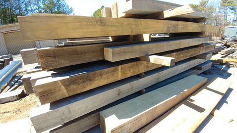 Custom Solid Beams Being Manufactured