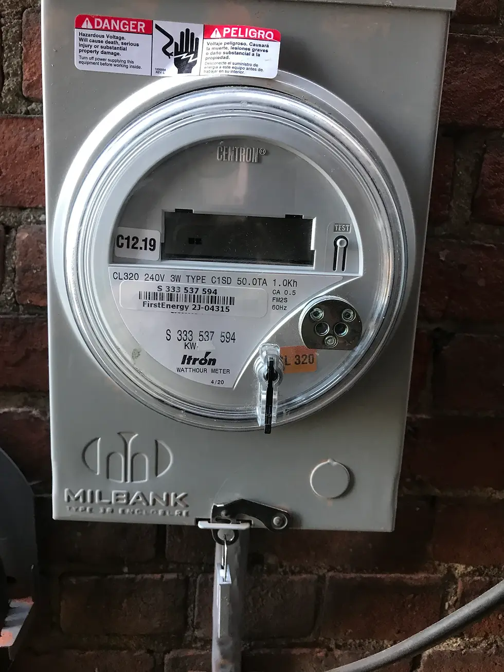 First Energy Smart Meter Installation