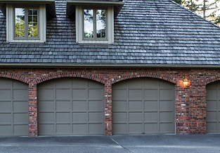 An Asphalt Roof on a Bethlehem Garage