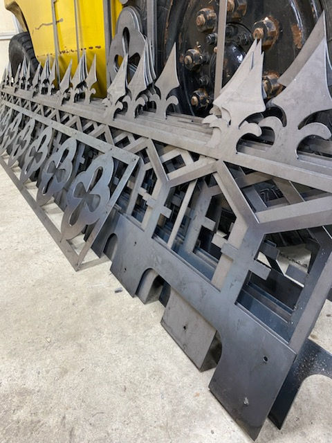 Ornamental Metal Pieces Cut by Our CNC Plasma Cutter