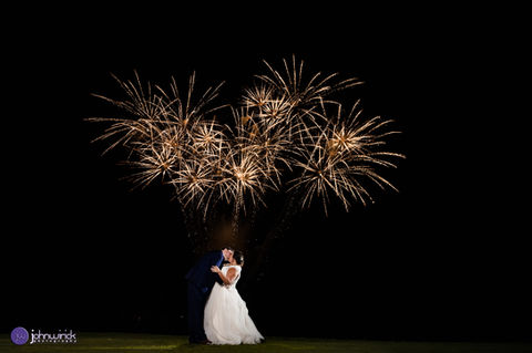 Wedding Fireworks Photoshoot