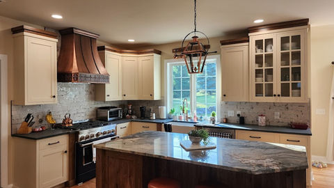 A Dream Kitchen With a Custom Range Hood