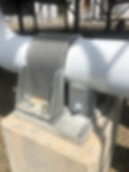 Heavy Machinery Pipe Supports