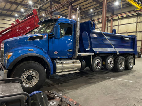 Local Trucker's Dump Truck