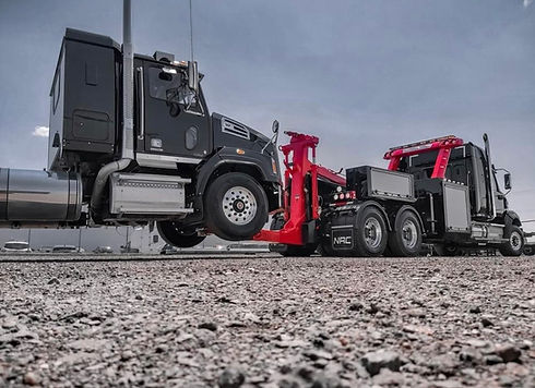 Remorquage d’un camion