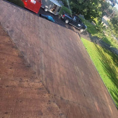 A picture showing the view of the colony from the roof of a house