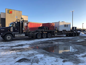 Step deck - another load from Edmonton Ritchie Bros