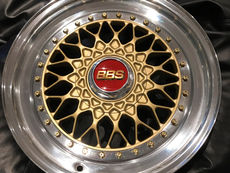 A picture of a BBS tire.
