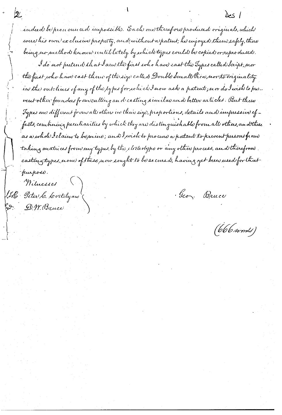 first U.S. Design Patent (D1)