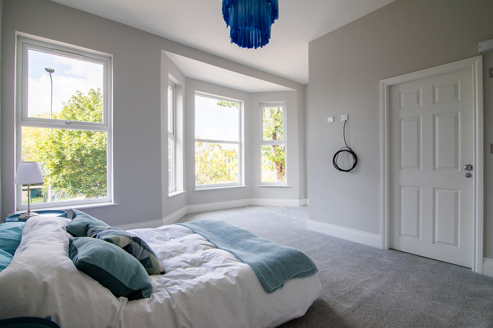 Bedroom after refurb