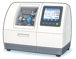 加工機とレンズメータ.png