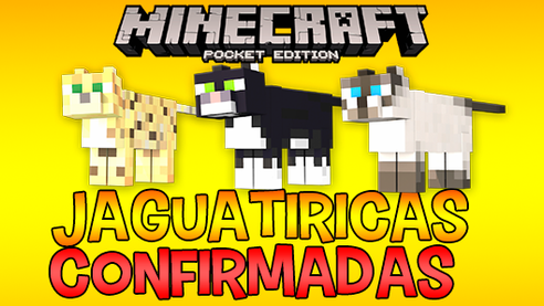 Jaguatirica Confirmadas | Noticias do Minecraft PE
