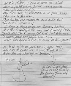 Joe Exotic Tells Us How He Tweets From Behind Bars — Read His Charming Letter to MovieMaker