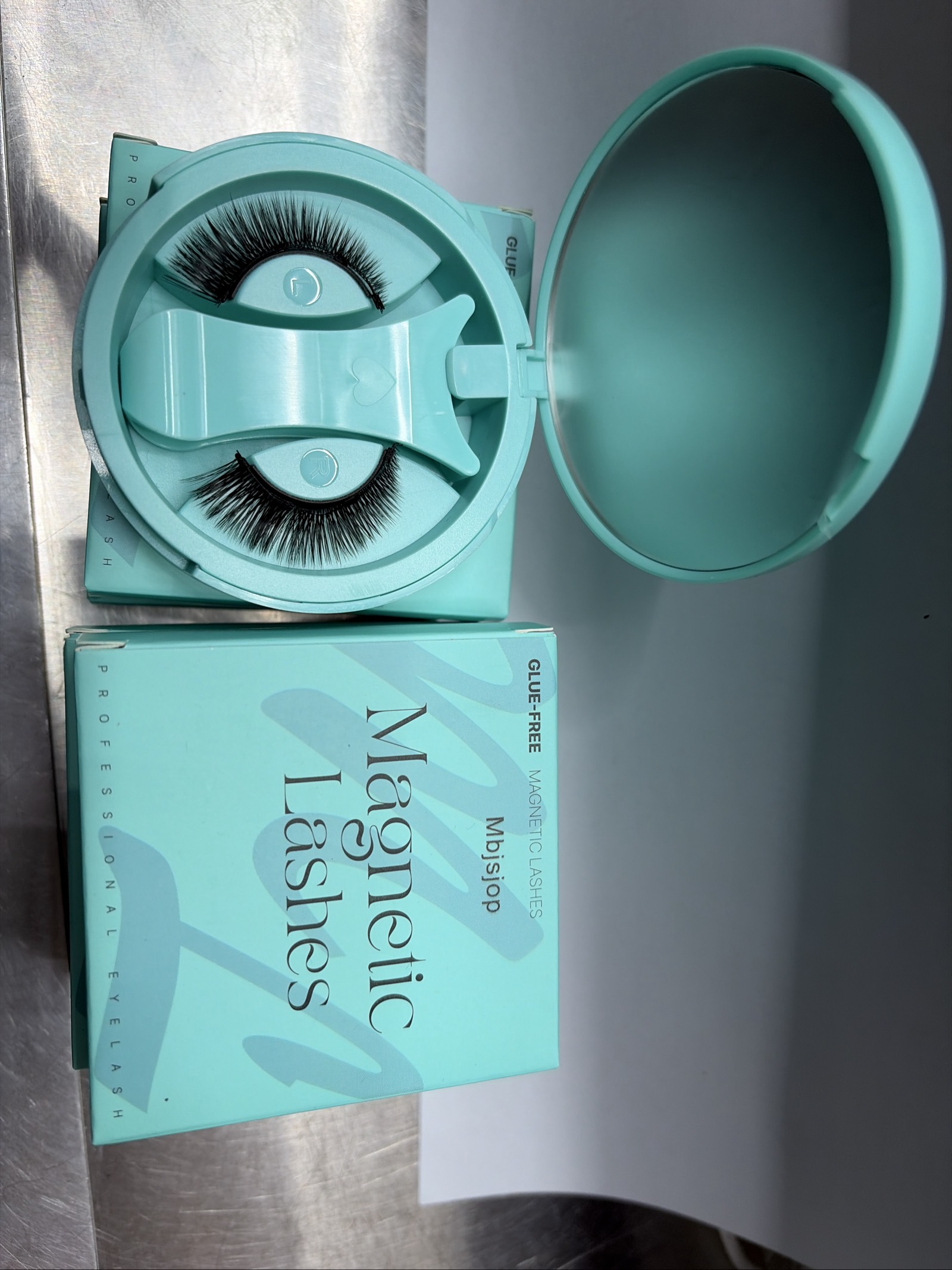 Faux cils magnétiques Mbjsjop sans colle
