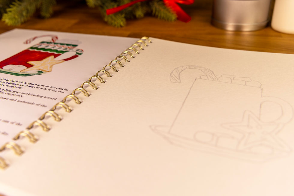 Thumbnail: Christmas Watercolor Workbook