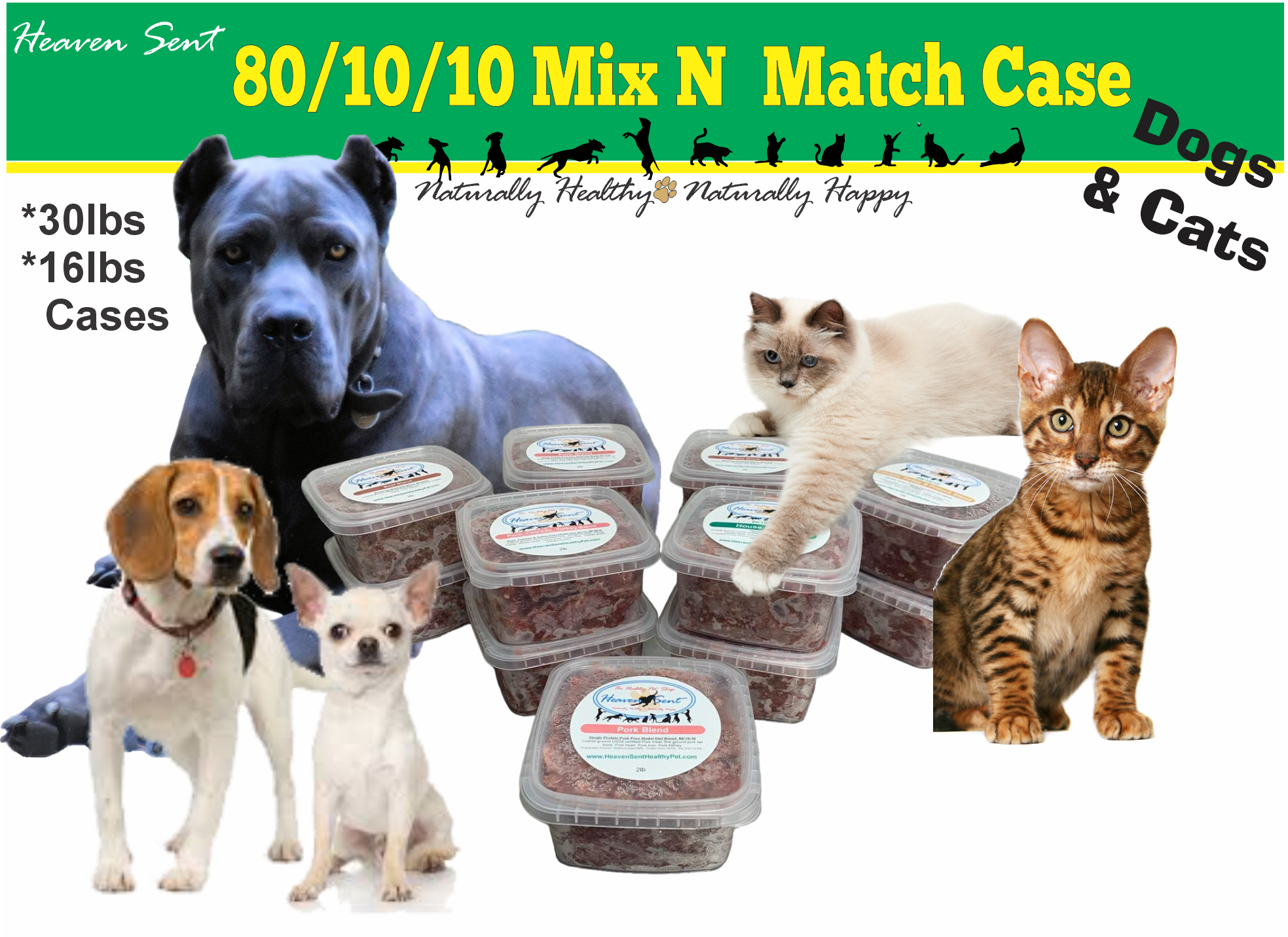 80/10/10 Blend Mix & Match Dogs & Cats
