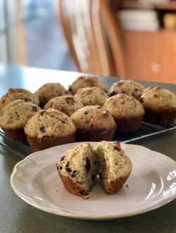 Cranberry Poppyseed Muffins