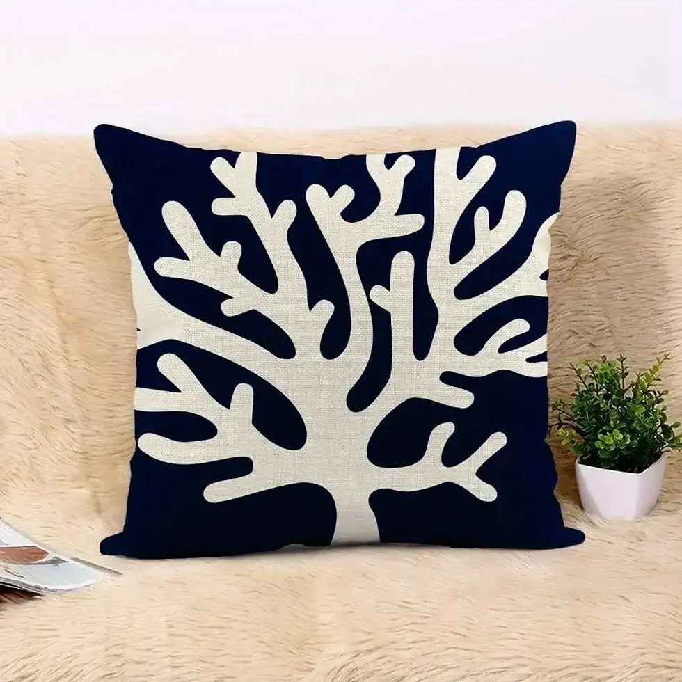 Thumbnail: Home Decoration Coastal Navy Style Coral Lighthouse Starfish Anchor
