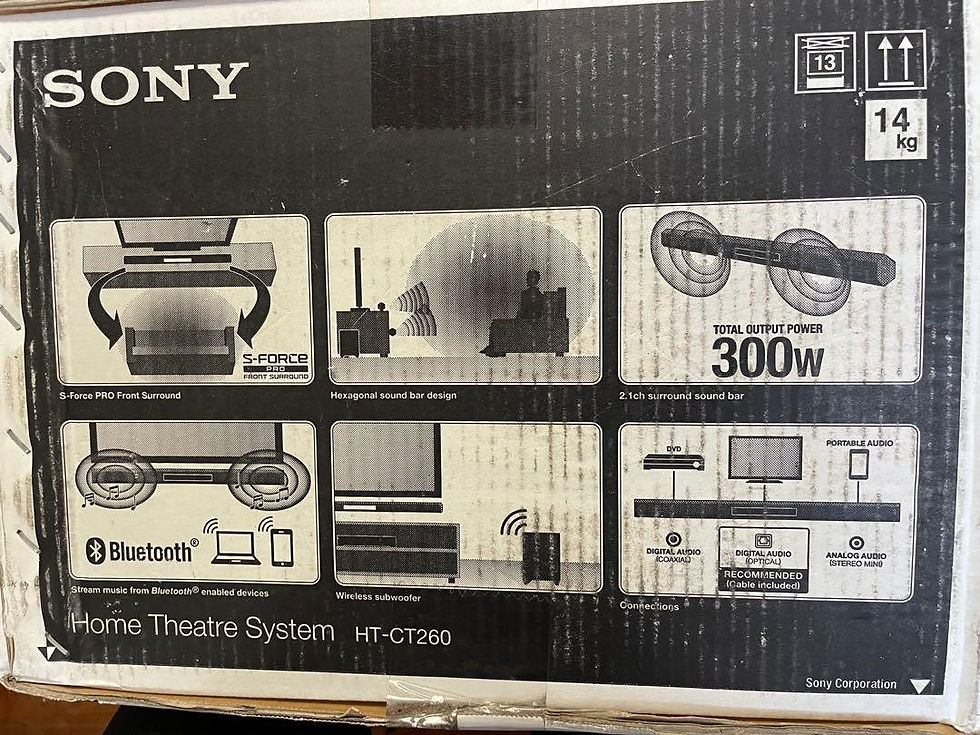 Thumbnail: Sony Bar With Wireless Subwoofer