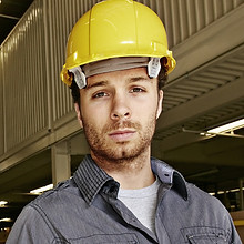 Worker in a Factory