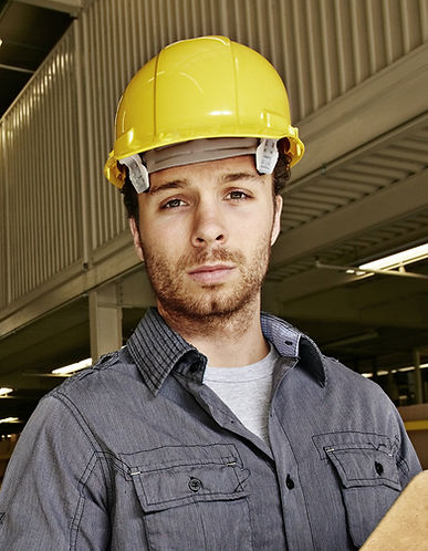 Worker in a Factory
