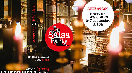 Salsa mons, cours de salsa a mons